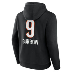 Joe Burrow Cincinnati Bengals Team Wordmark Pullover Hoodie - Black cheap