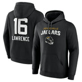 Trevor Lawrence Jacksonville Jaguars Team Wordmark Pullover Hoodie - Black cheap