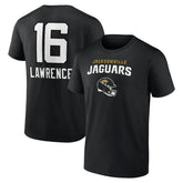Trevor Lawrence Jacksonville Jaguars Team Wordmark Name & Number T-Shirt - Black online