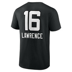 Trevor Lawrence Jacksonville Jaguars Team Wordmark Name & Number T-Shirt - Black online