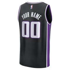 Sacramento Kings Fast Break Custom Jersey - Icon Edition - Black cheap