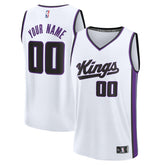 Sacramento Kings Fast Break Custom Jersey - Association Edition - White cheap