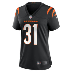 Ickey Woods Cincinnati Bengals Women's Retired Player Game Jersey - Black cheap