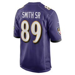 Steve Smith Sr. Baltimore Ravens Retired Player Game Jersey - Purple on sale