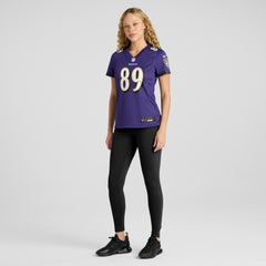 Steve Smith Sr. Baltimore Ravens Women's Retired Player Game Jersey - Purple sale