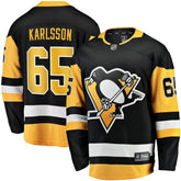 Erik Karlsson Pittsburgh Penguins Fanatics Home Breakaway Jersey - Black Jerseys