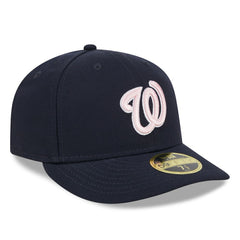 Washington Nationals Navy 2024 Mother's Day Low Profile 59FIFTY Fitted Hat