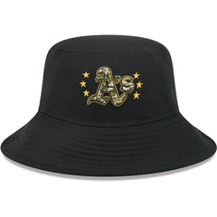 Athletics 2024 Armed Forces Day Bucket Hat Black