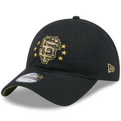 San Francisco Giants 2024 Armed Forces Day 9TWENTY Adjustable Hat Black