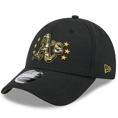 Athletics 2024 Armed Forces Day 9FORTY Adjustable Hat Black