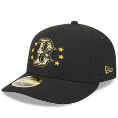 Boston Red Sox 2024 Armed Forces Day Low Profile 59FIFTY Fitted Hat Black