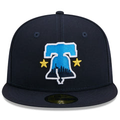 Philadelphia Phillies 2024 City Connect 59FIFTY Fitted Hat Navy