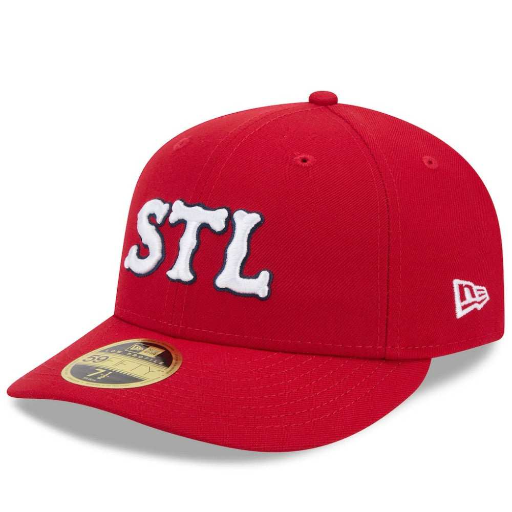 St. Louis Cardinals 2024 City Connect Low Profile 59FIFTY Fitted Hat Red