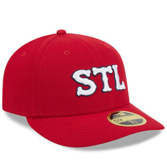 St. Louis Cardinals 2024 City Connect Low Profile 59FIFTY Fitted Hat Red