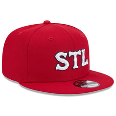 St. Louis Cardinals 2024 City Connect 9FIFTY Snapback Hat Red