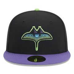 Tampa Bay Rays 2024 City Connect 59FIFTY Fitted Hat Black