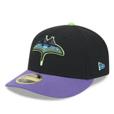 Tampa Bay Rays 2024 City Connect Low Profile 59FIFTY Fitted Hat Black
