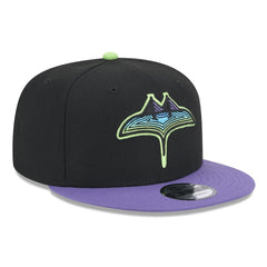 Tampa Bay Rays 2024 City Connect 9FIFTY Snapback Hat Black
