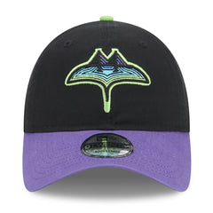 Tampa Bay Rays 2024 City Connect 9TWENTY Adjustable Hat Black