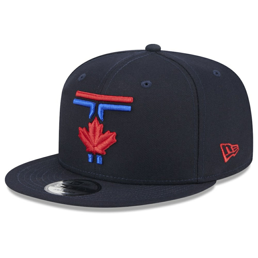 Toronto Blue Jays 2024 City Connect 9FIFTY Snapback Hat Navy