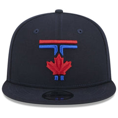 Toronto Blue Jays 2024 City Connect 9FIFTY Snapback Hat Navy