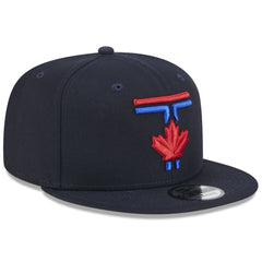 Toronto Blue Jays 2024 City Connect 9FIFTY Snapback Hat Navy