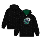 Dallas Mavericks Hardwood Classics Allover Print Pullover Hoodie sale - Black online
