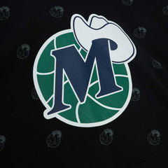 Dallas Mavericks Hardwood Classics Allover Print Pullover Hoodie sale - Black online