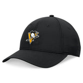 Pittsburgh Penguins Fanatics Front Office Ripstop Adjustable Hat - Black Hats