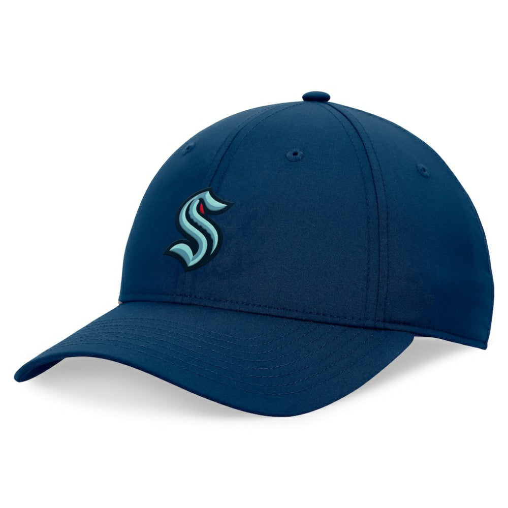 Seattle Kraken Fanatics Front Office Ripstop Adjustable Hat - Deep Sea Blue Hats