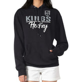 Los Angeles Kings G-III 4Her by Carl Banks Women's Team Sport Tri-Blend Fleece Hoodie - Black Hoodies