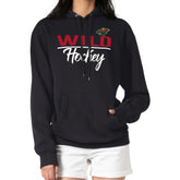 Minnesota Wild G-III 4Her by Carl Banks Women's Team Sport Tri-Blend Fleece Hoodie - Black Hoodies