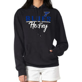 St. Louis Blues G-III 4Her by Carl Banks Women's Team Sport Tri-Blend Fleece Hoodie - Black Hoodies