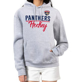 Florida Panthers G-III 4Her by Carl Banks Women's Team Sport Tri-Blend Fleece Hoodie - Heather Gray Hoodies