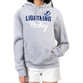 Tampa Bay Lightning G-III 4Her by Carl Banks Women's Team Sport Tri-Blend Fleece Hoodie - Heather Gray Hoodies