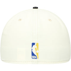 Golden State Warriors Faux Leather Visor Two-Tone 59FIFTY Fitted Hat sale - White/Black on sale