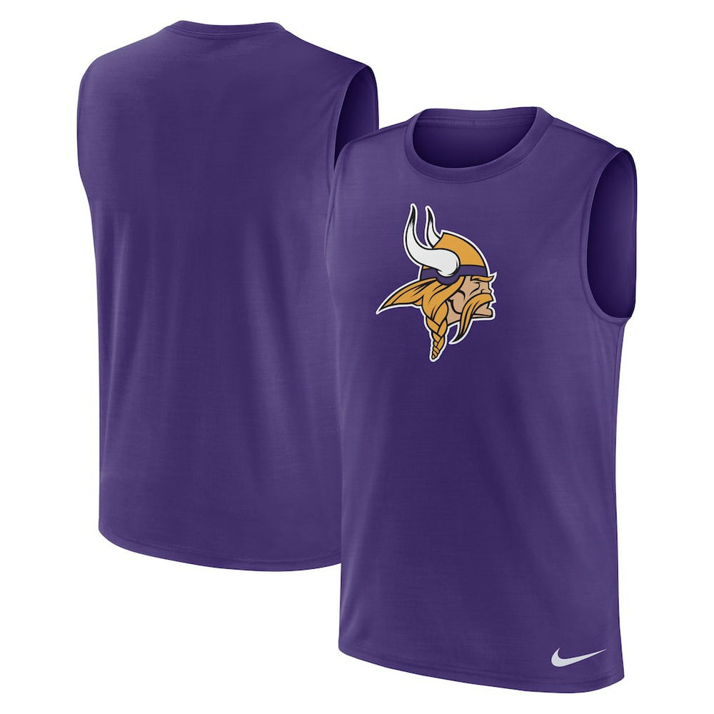 Minnesota Vikings Blitz Legend Dri-FIT Muscle Tank Top - Purple for sale