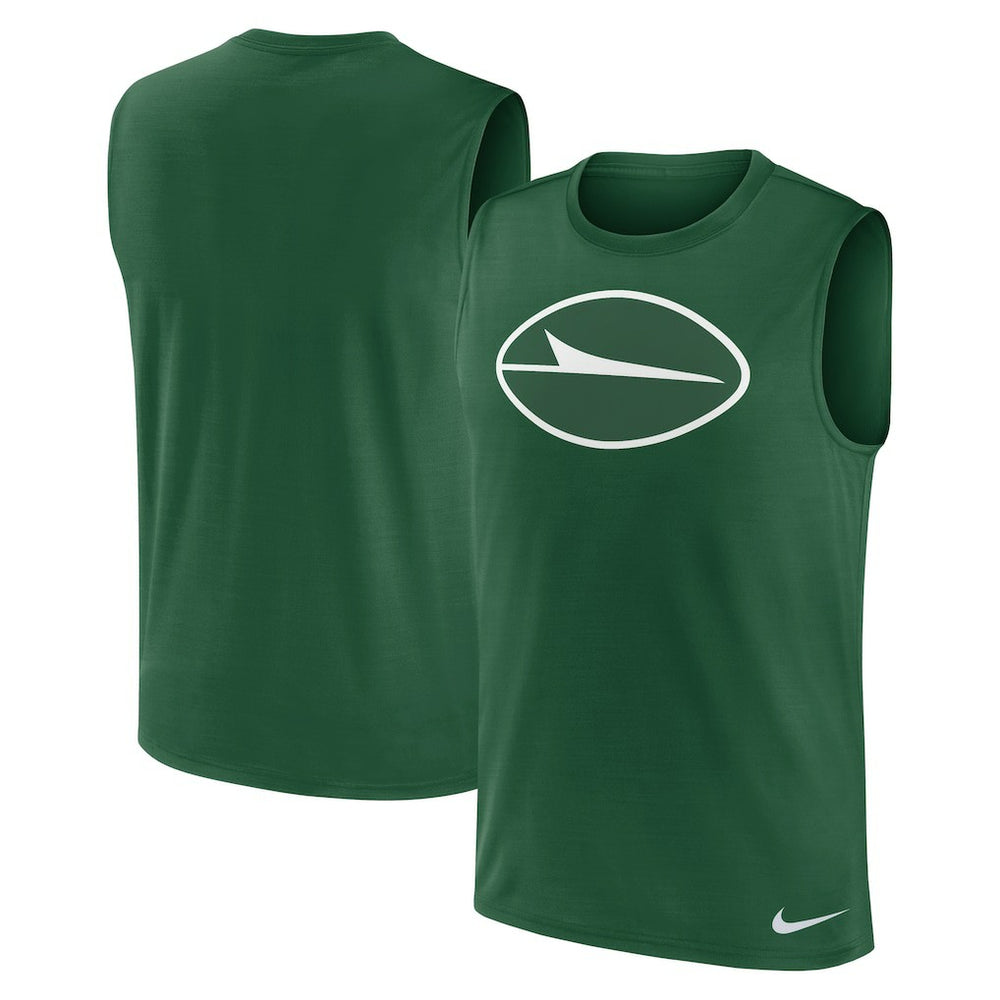 New York Jets Blitz Legend Dri-FIT Muscle Tank Top - Green cheap