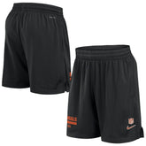 Cincinnati Bengals 2024 Sideline Performance Mesh Shorts - Black outlet