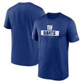 New York Giants Sideline Legend Performance T-Shirt - Royal cheap