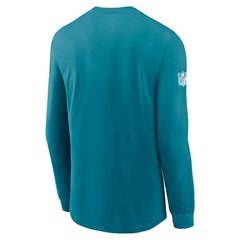 Jacksonville Jaguars Sideline Dri-FIT Long Sleeve T-Shirt - Teal discount