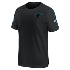 Carolina Panthers 2024 Sideline Coach UV Performance T-Shirt - Black discount