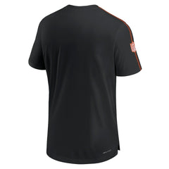 Cincinnati Bengals 2024 Sideline Coach UV Performance T-Shirt - Black on sale