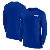Buffalo Bills Sideline Coach UV Performance Long Sleeve T-Shirt - Royal sale
