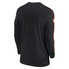 Cincinnati Bengals Sideline Coach UV Performance Long Sleeve T-Shirt - Black sale