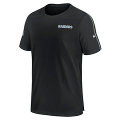 Las Vegas Raiders 2024 Sideline Coach UV Performance T-Shirt - Black for sale