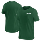 New York Jets 2024 Sideline Coach UV Performance T-Shirt - Green sale