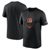 Cincinnati Bengals Primetime Legend Icon Performance T-Shirt - Black on sale
