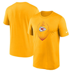 Kansas City Chiefs Primetime Legend Icon Performance T-Shirt - Gold cheap