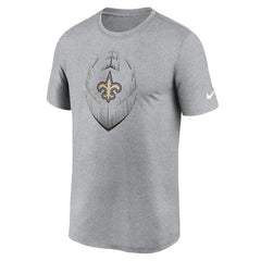 New Orleans Saints Primetime Legend Icon Performance T-Shirt - Heather Gray on sale